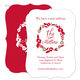 Red Wreath Moving Announcements Image 6 of 6